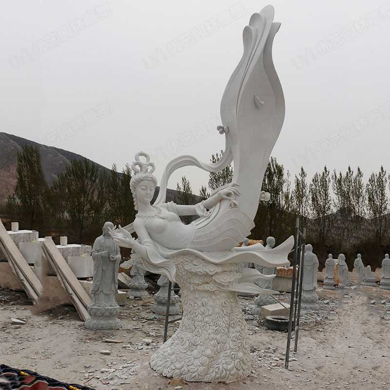 槐花仙子雕塑,槐花仙女雕塑