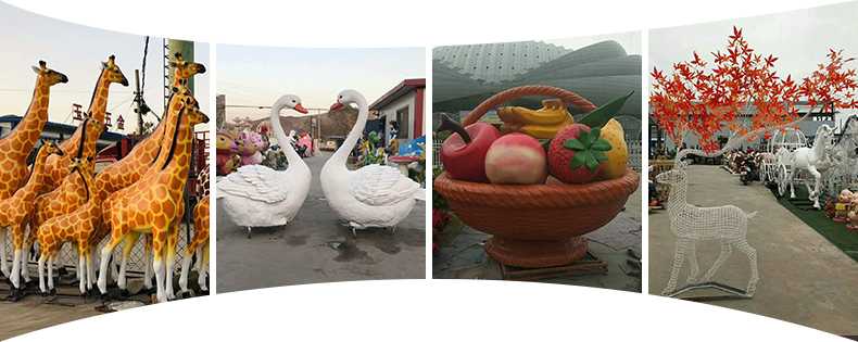 仿真景觀擺件，卡通景觀雕塑